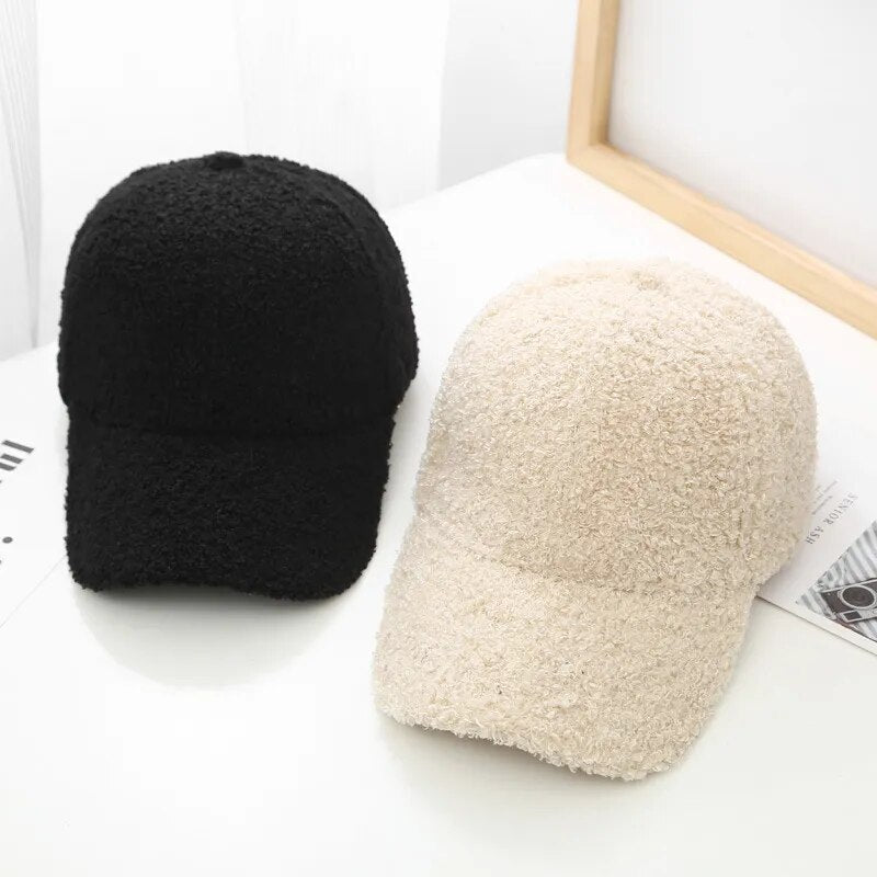 Fluffy Baseball Cap