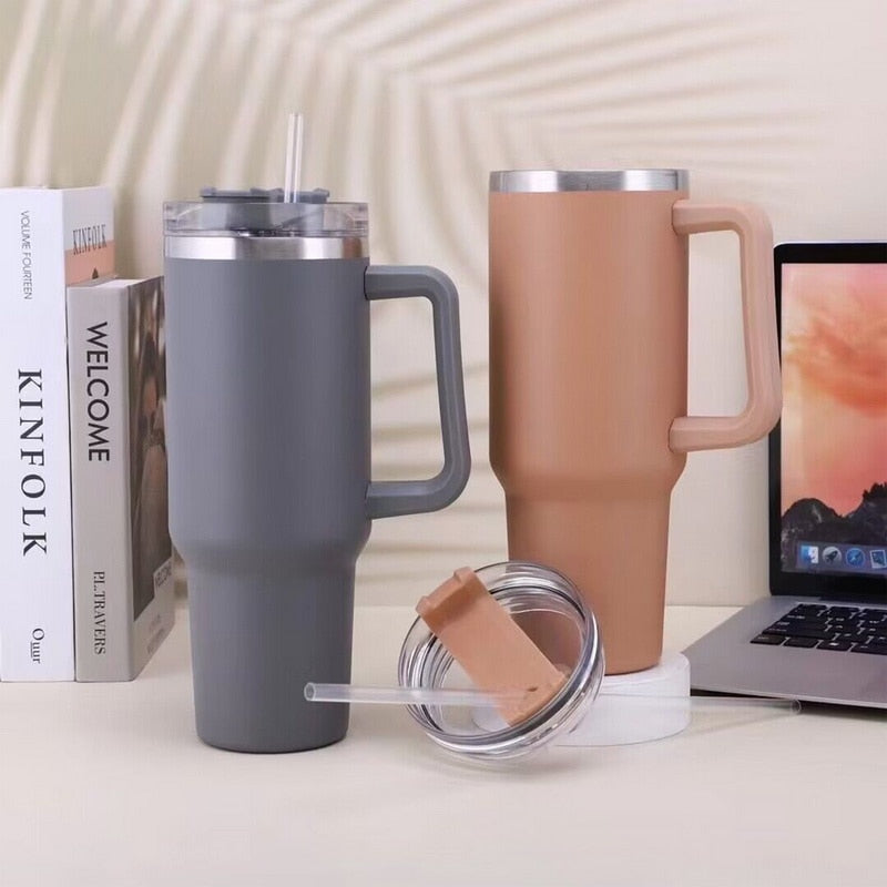 Everyday Tumbler (with handle + straw!)